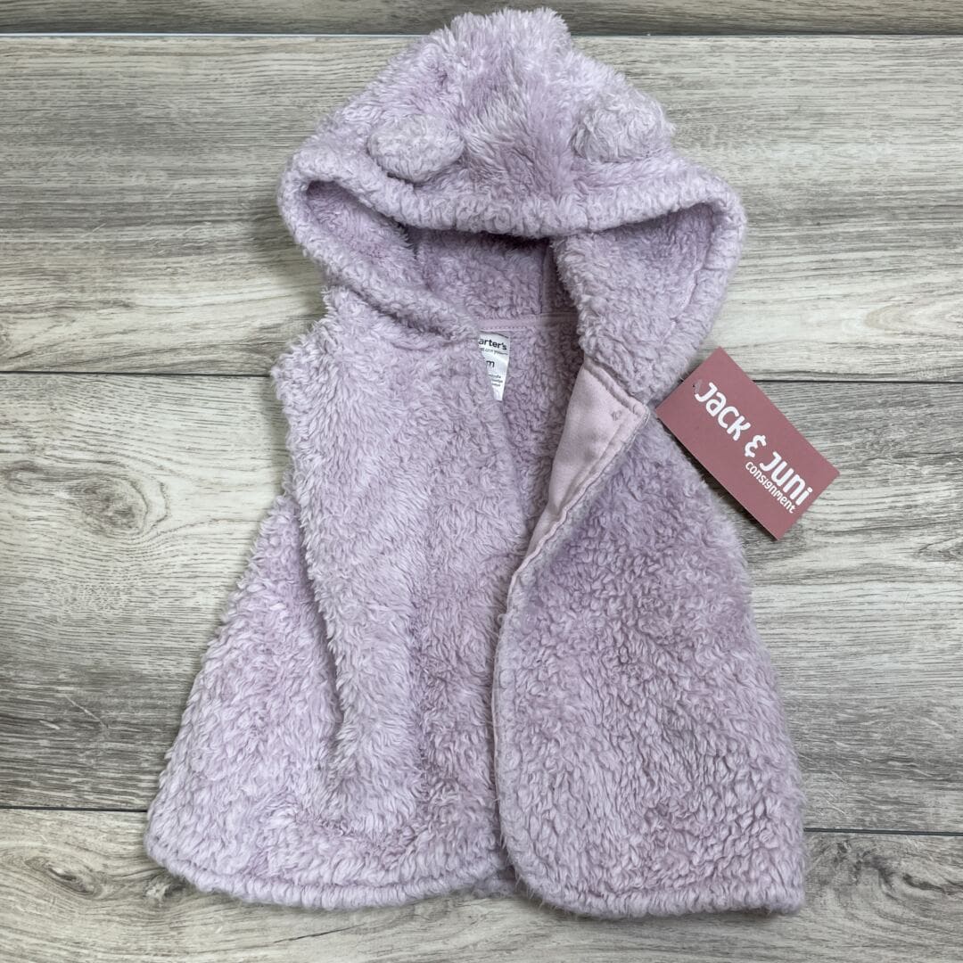 GIRLS - 6 Months - Fuzzy Vest