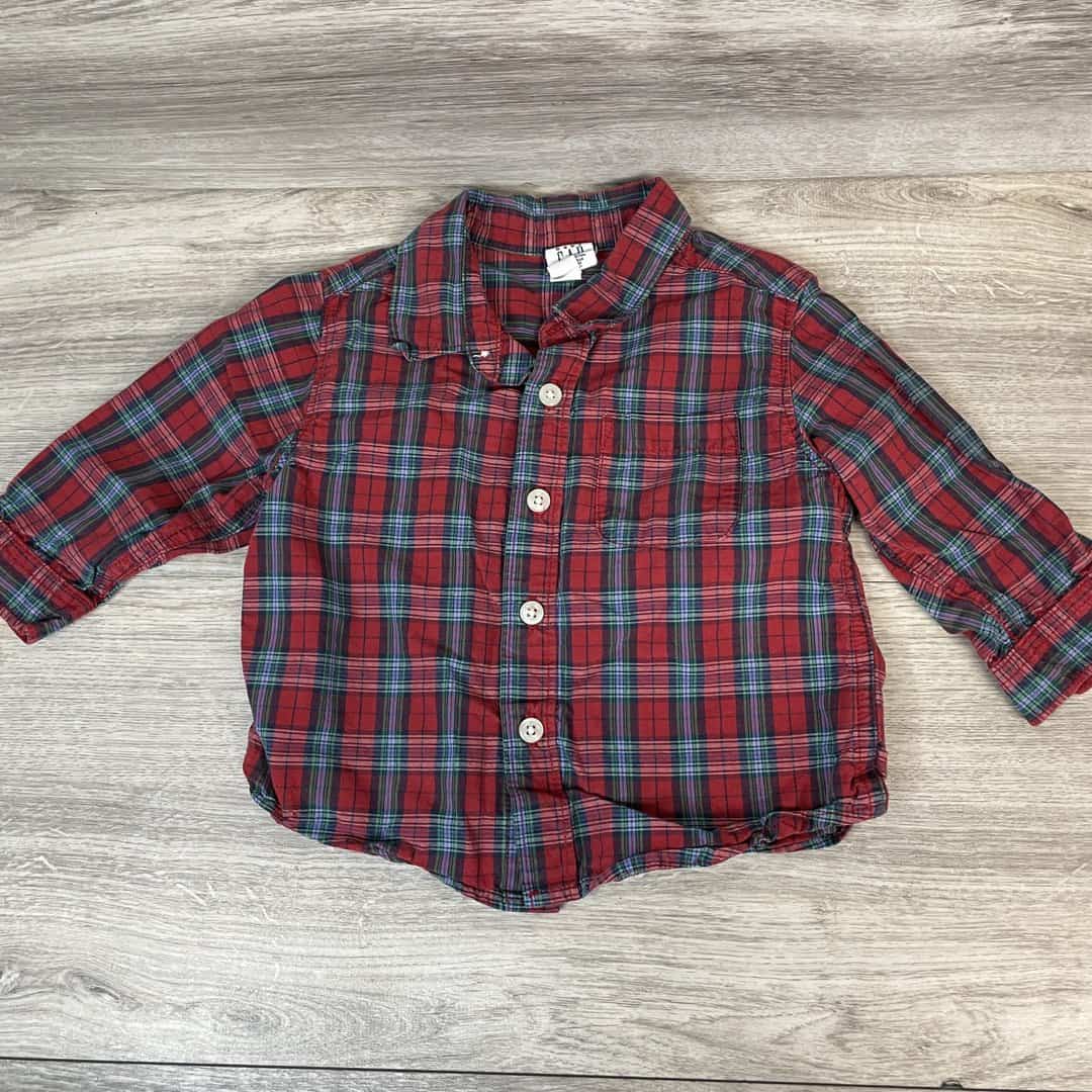 BOYS - 6/12 Months - Button Down