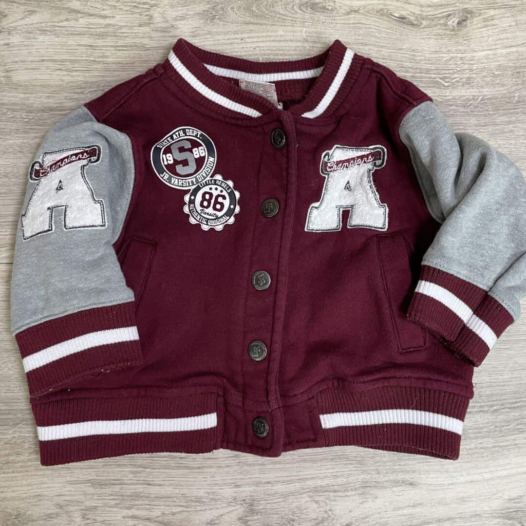 BOYS - 12 Months - Thick Varsity Jacket