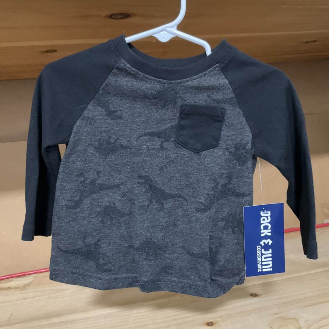 BOYS - 12 Month - Shirt(black/gray)