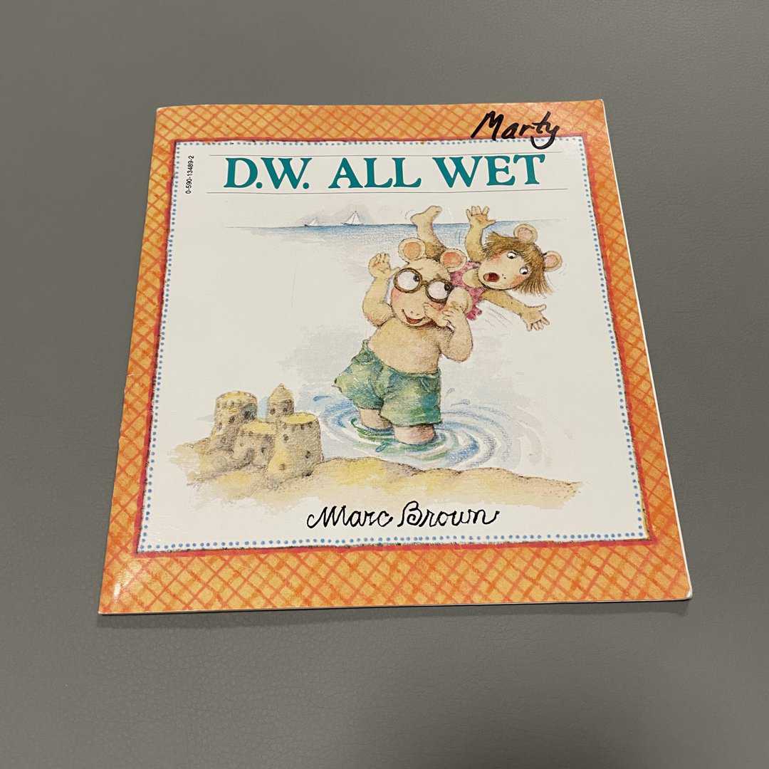 D.W. All Wet (D. W. Series) (Written on Cover)