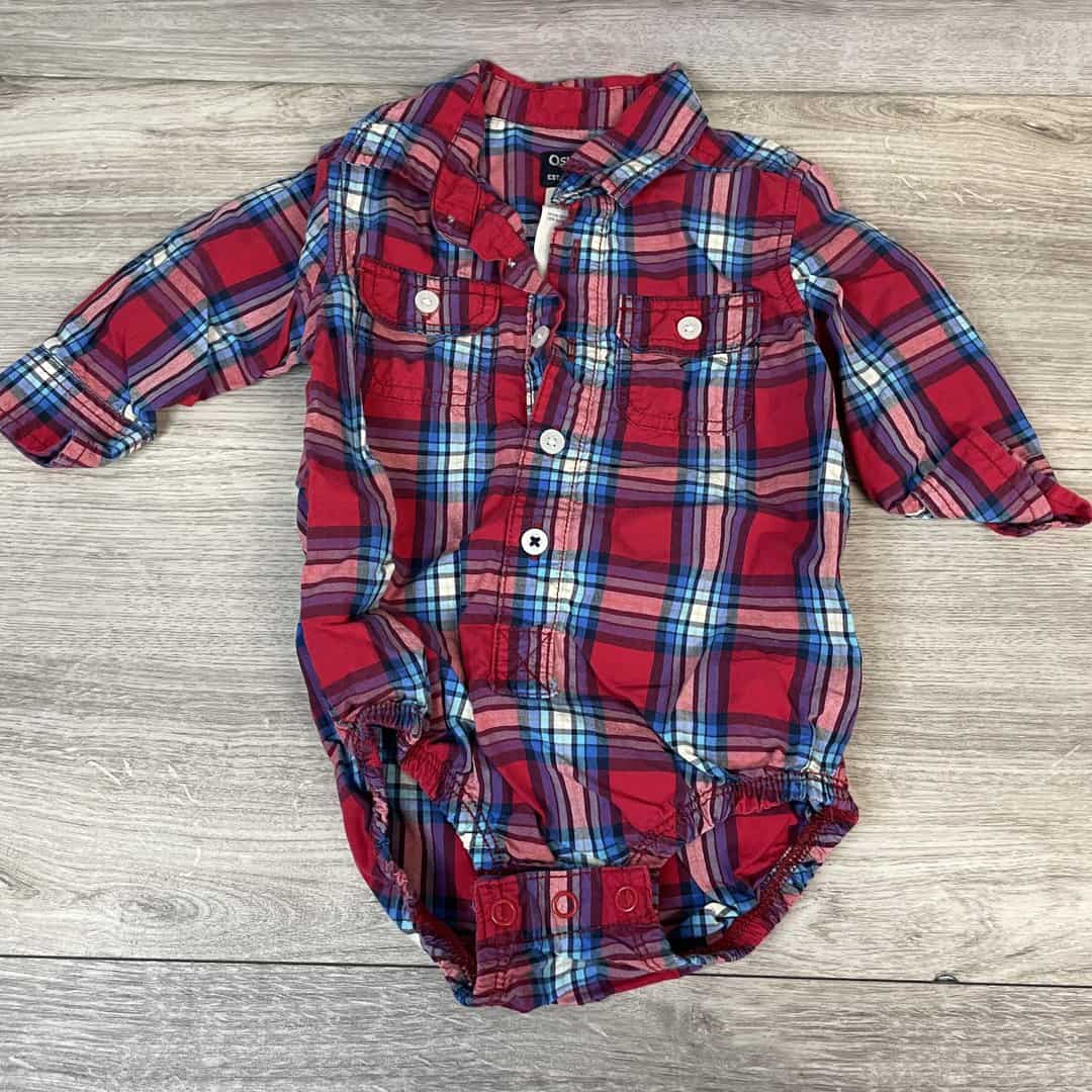 BOYS - 12 Months - Dress Onesie