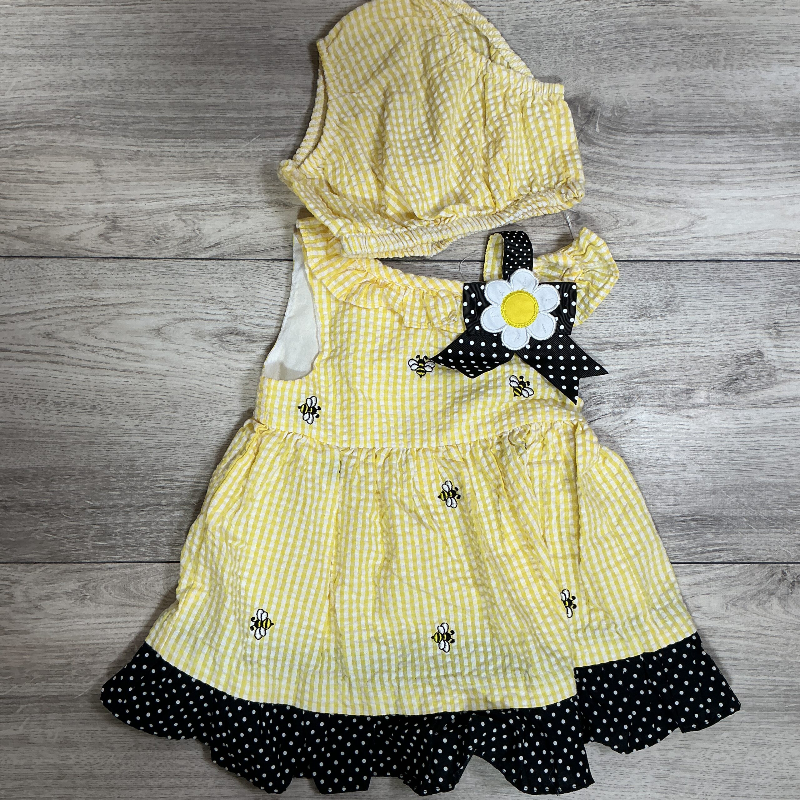 GIRLS - 12 Month - Dress with Bloomers