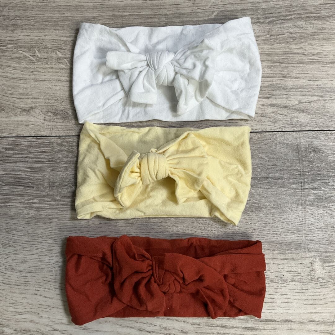 GIRLS – 0/6 Months – Headband Bows
