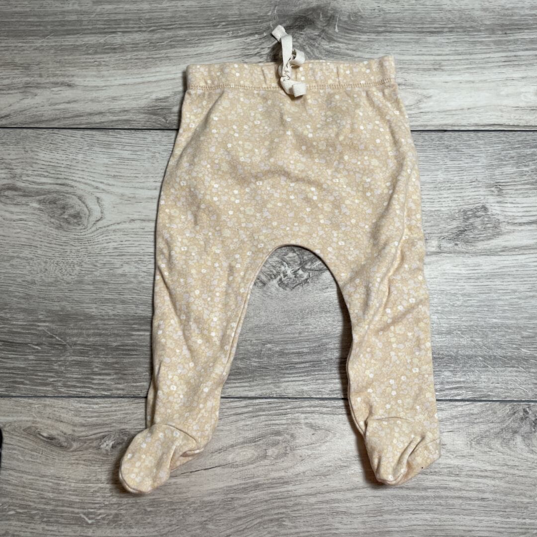 GIRLS - 3/6 Months - Footed Pants