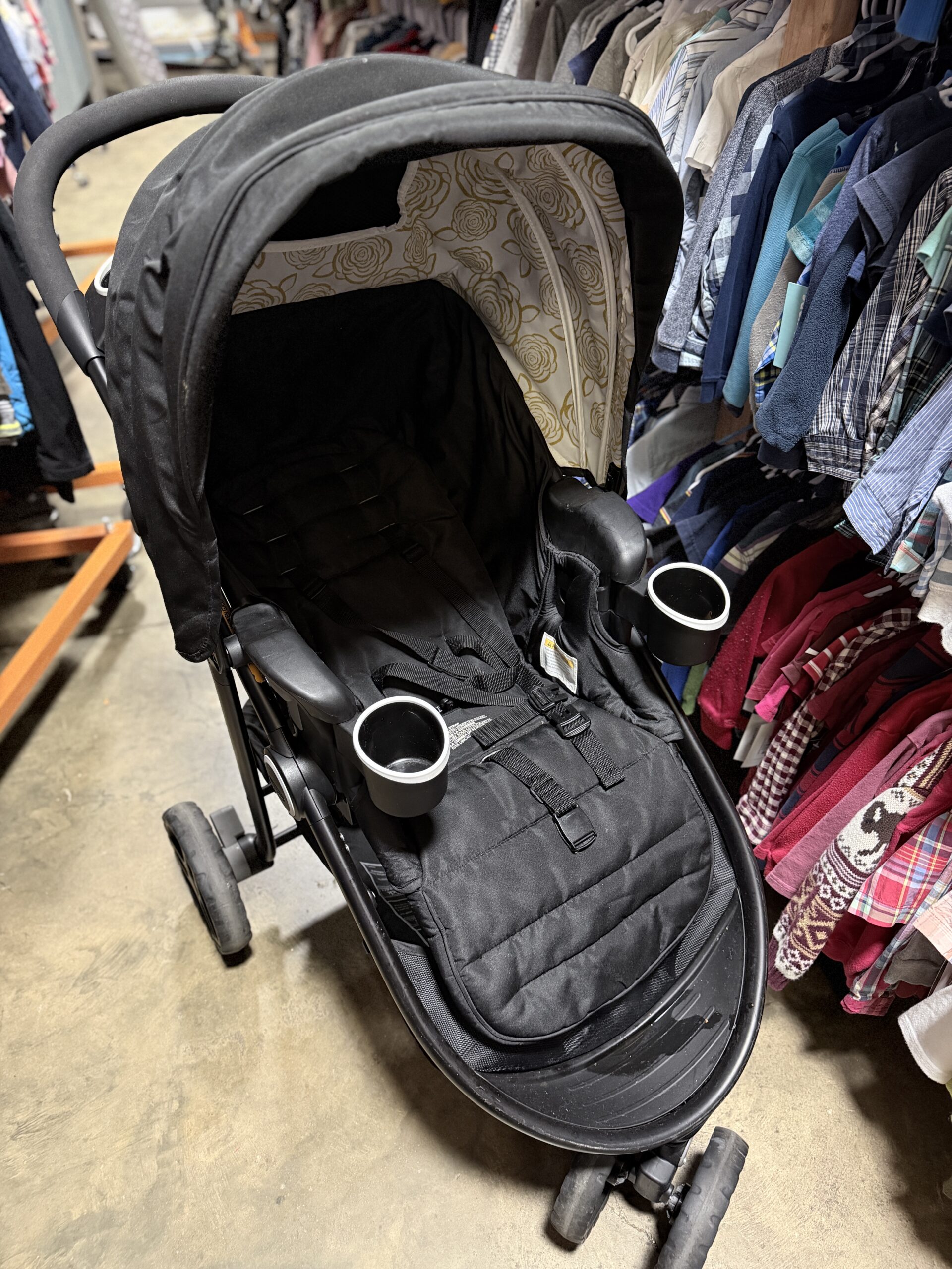 Graco, Gold Rose Pattern Inline Stroller