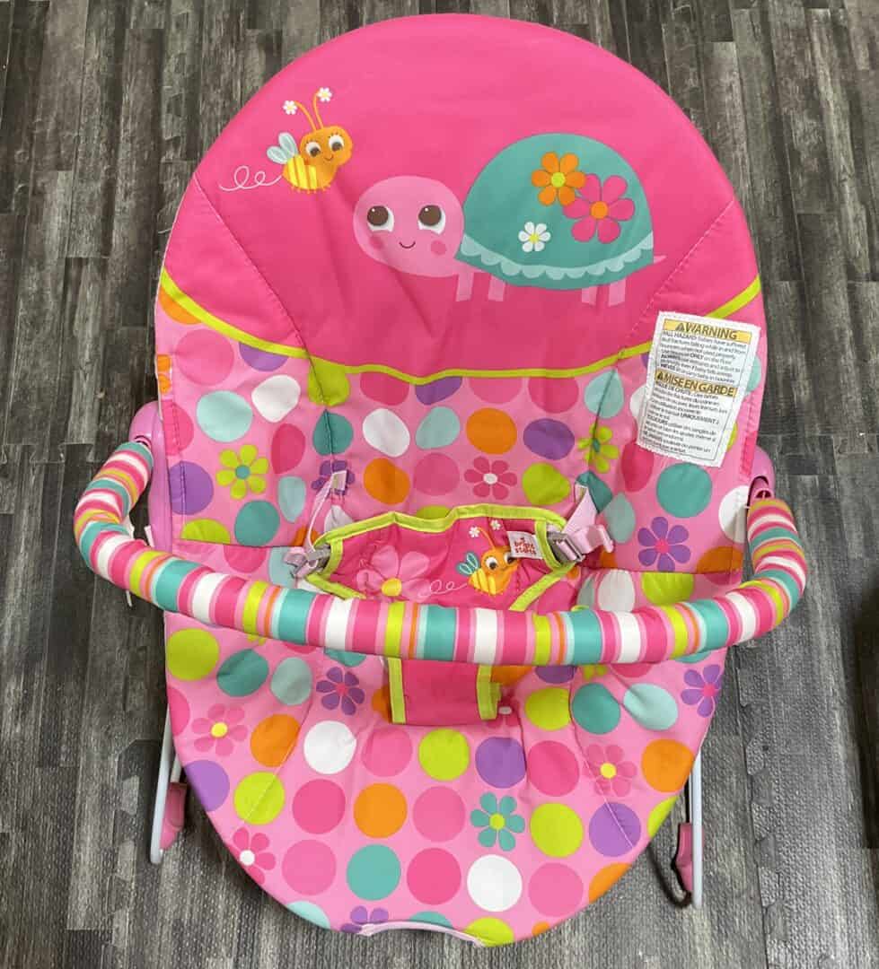 Bright Starts Bouncer, Pink Snail / Turtle