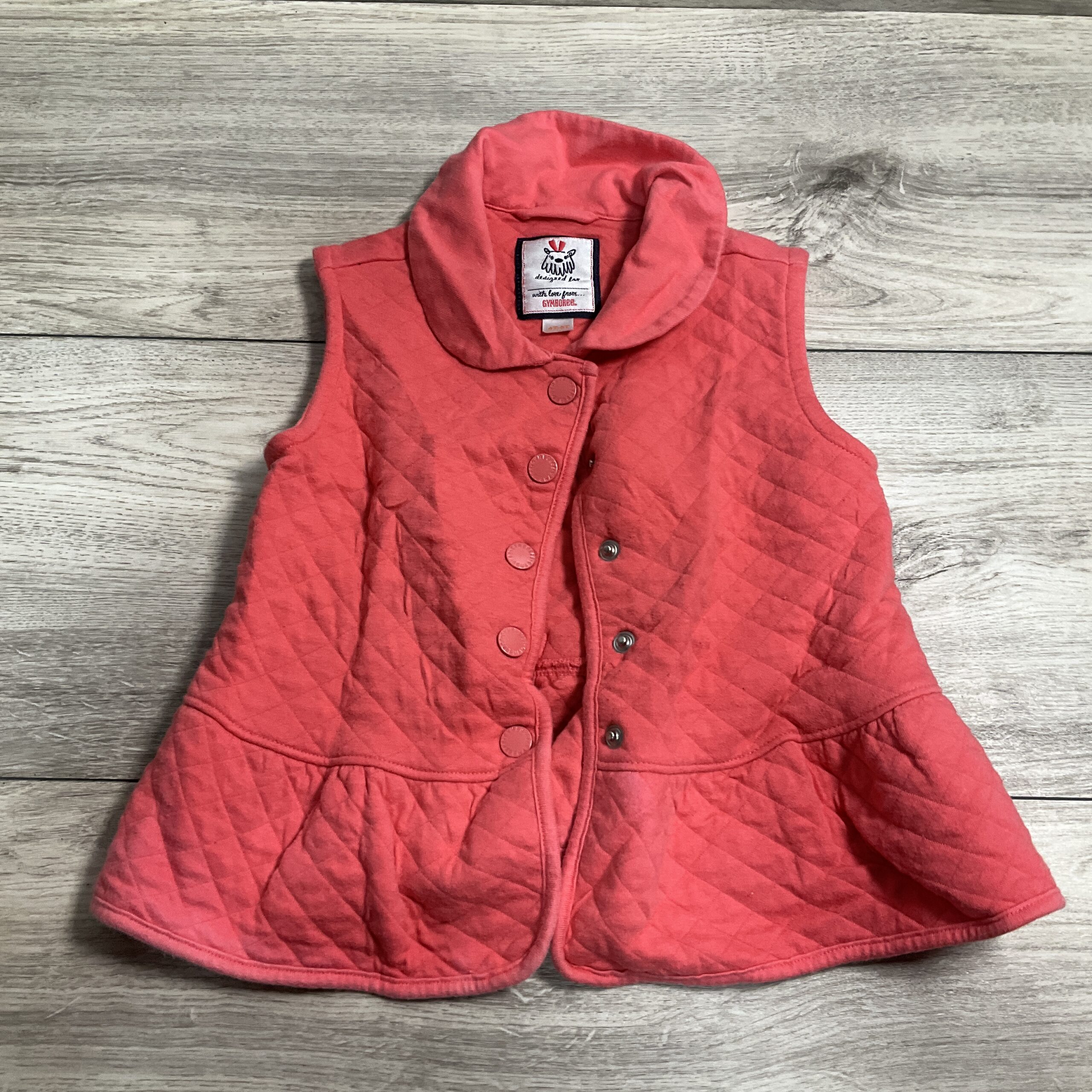 GIRLS - 4/5T - Vest - Vintage