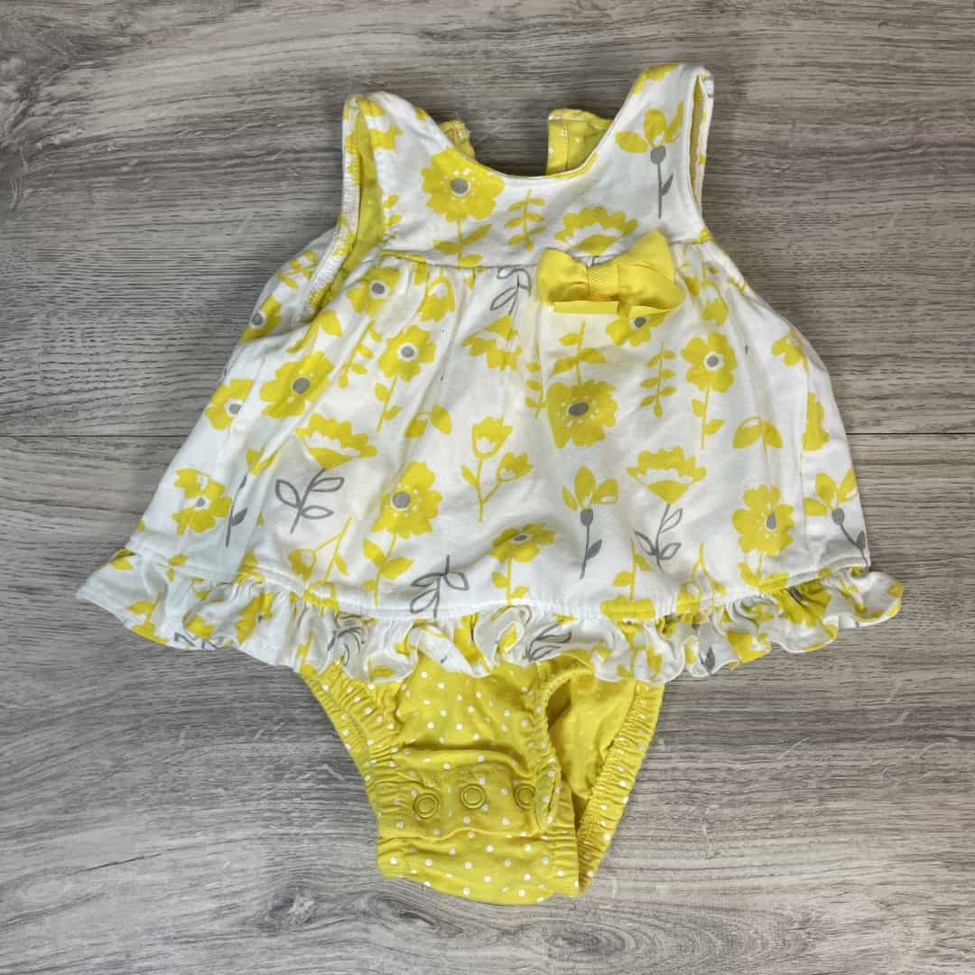 GIRLS - 0/3 Months - Outfit Onesie