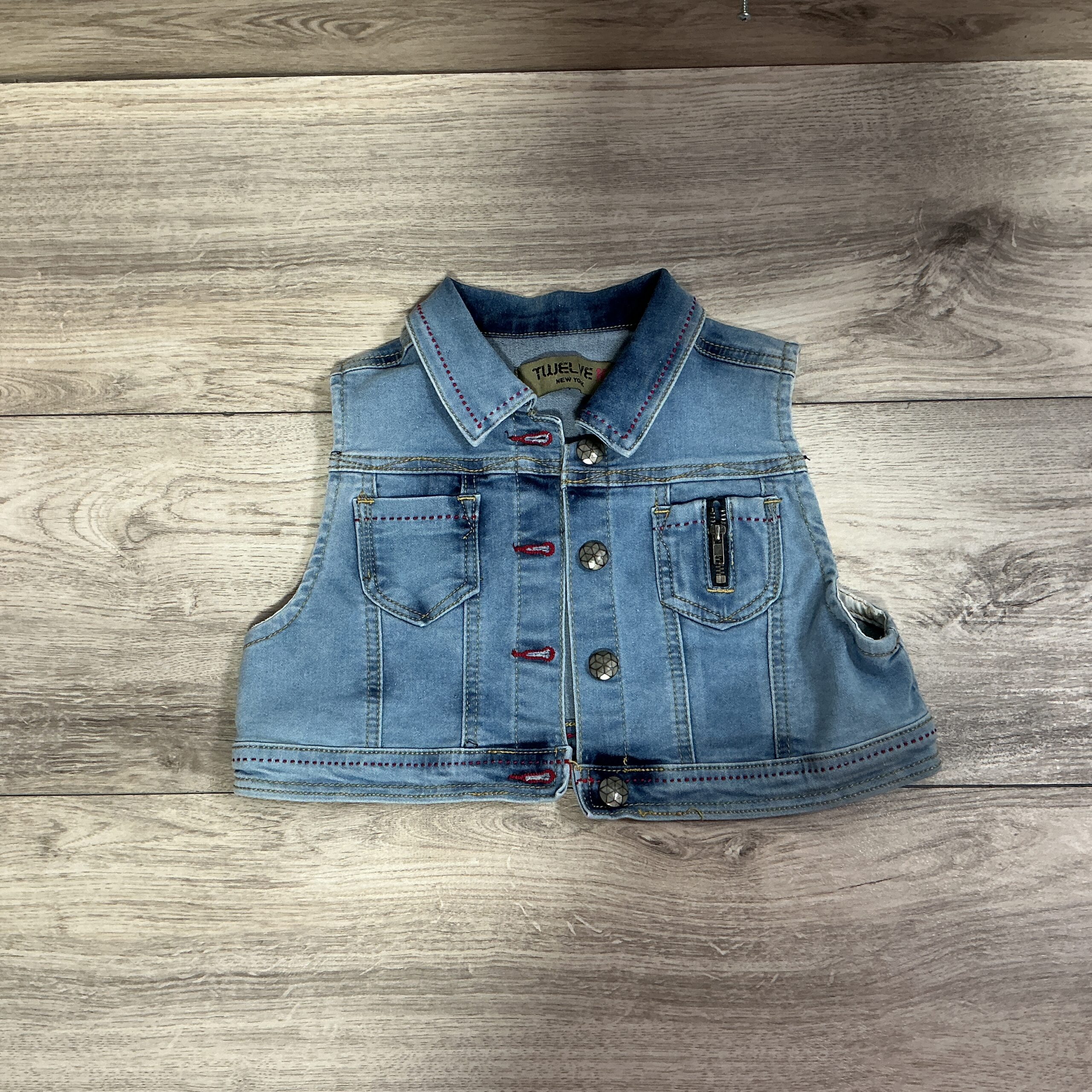 GIRLS - Size 12 - Jean Vest
