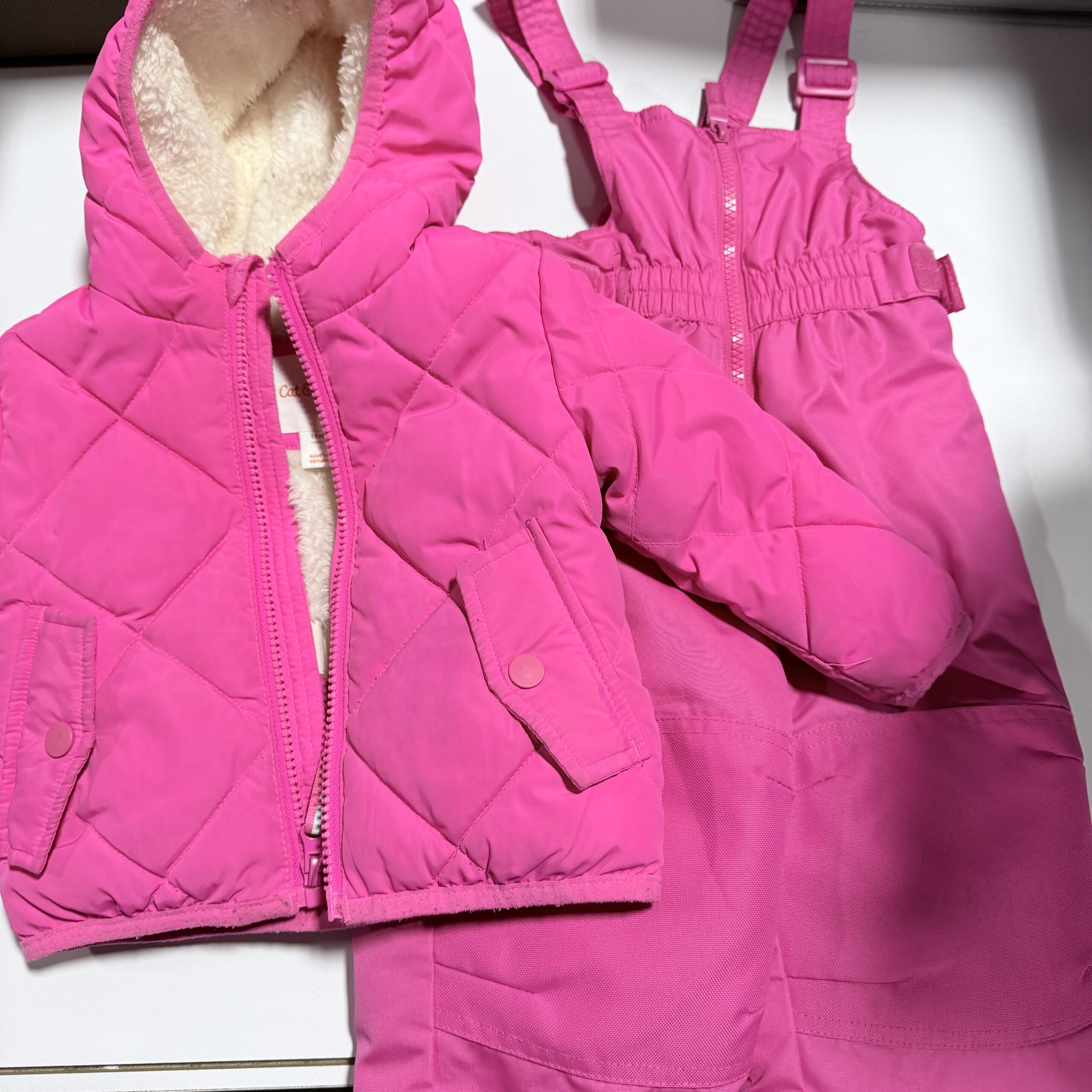 GIRLS - 12 Months - Snow Suit Set (Jacket & Pants)