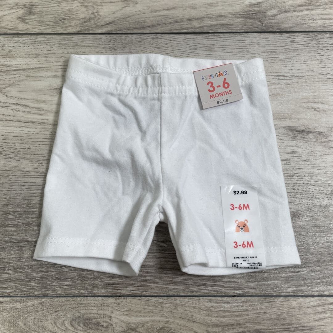 GIRLS - 3/6 Months - Shorts - NEW