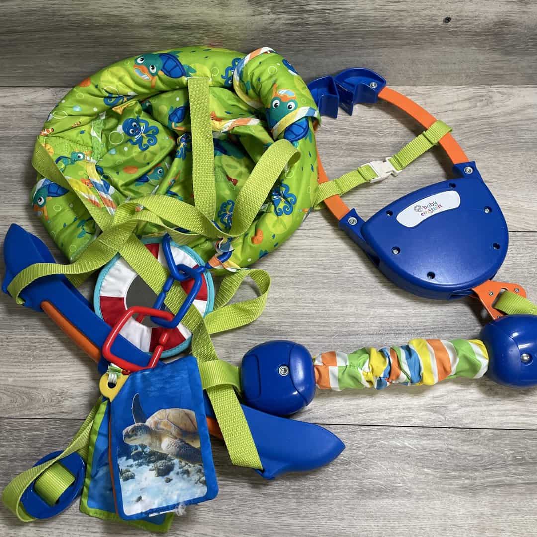 Bright Starts Bounce 'N Spring Deluxe Door Jumper (Worn Stickers, but Great Shape Overall)