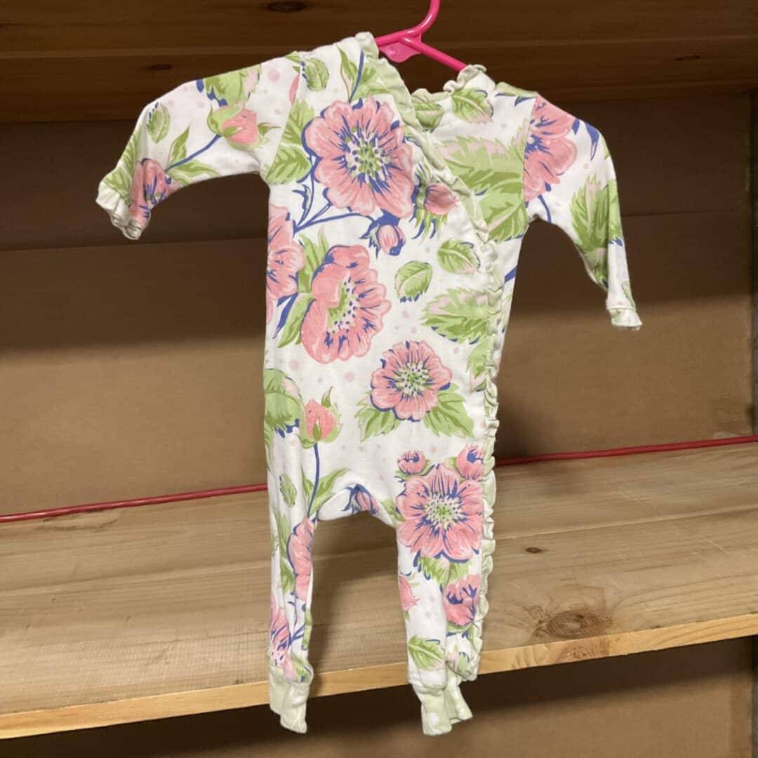 GIRLS - 0/3 Month - Outfit with bow and hat