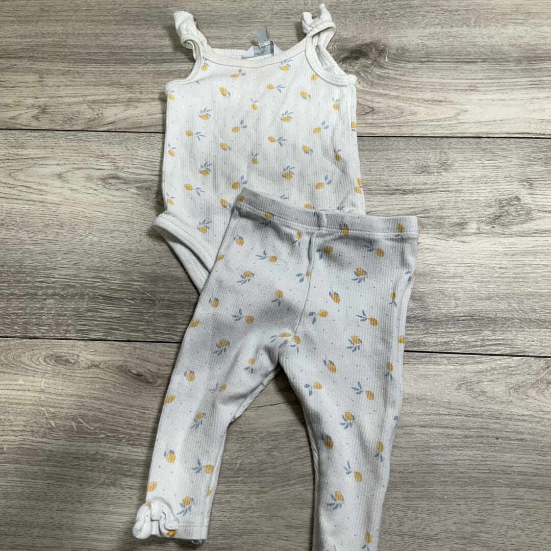 GIRLS - 3/6 Month - Outfit - Semi - Play Clothes