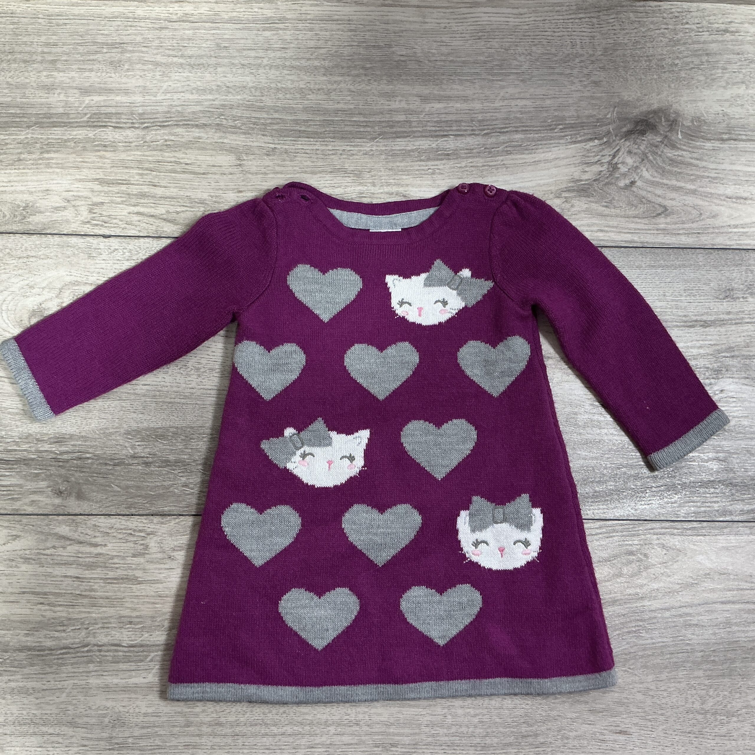 GIRLS - 6/12 Month - Sweater Dress
