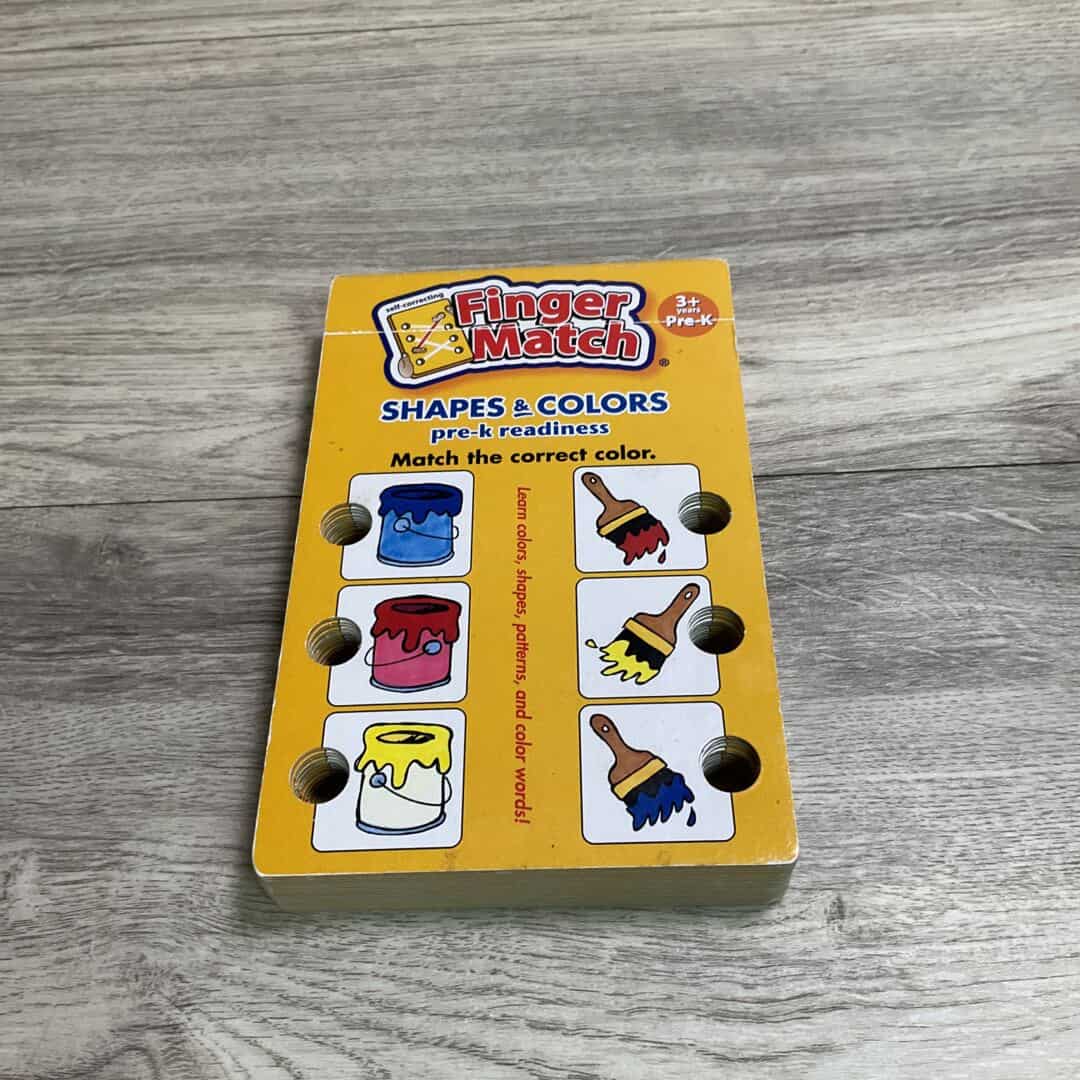Finger Matching: Shapes & Colors