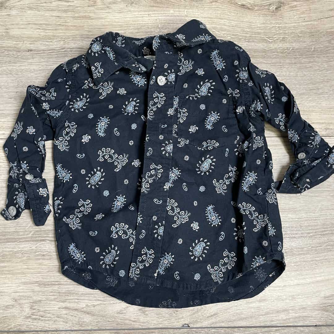BOYS - 6/12 Months - Button Down