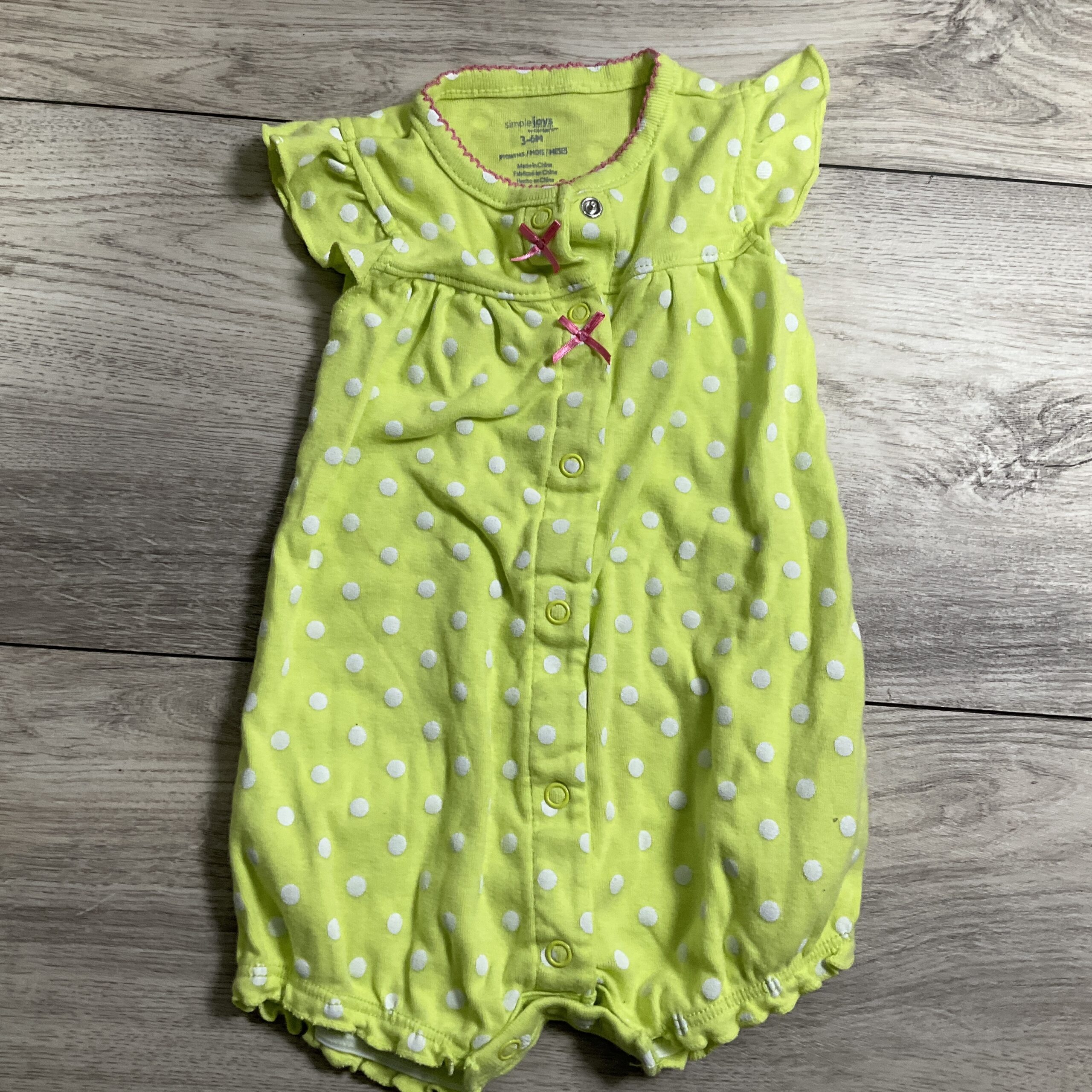 GIRLS - 3/6 Month - Romper
