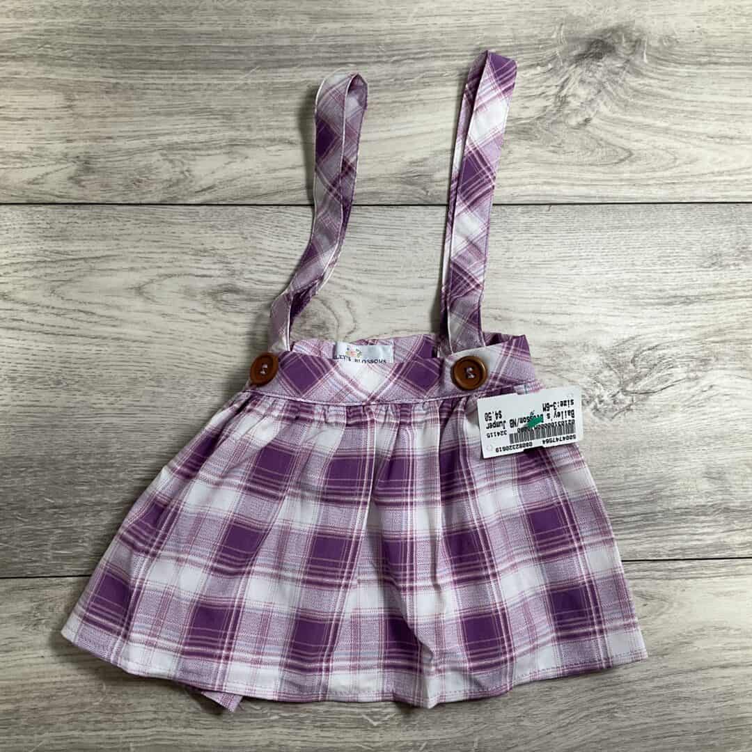 GIRLS - 3/6 Month - Overall Skirt