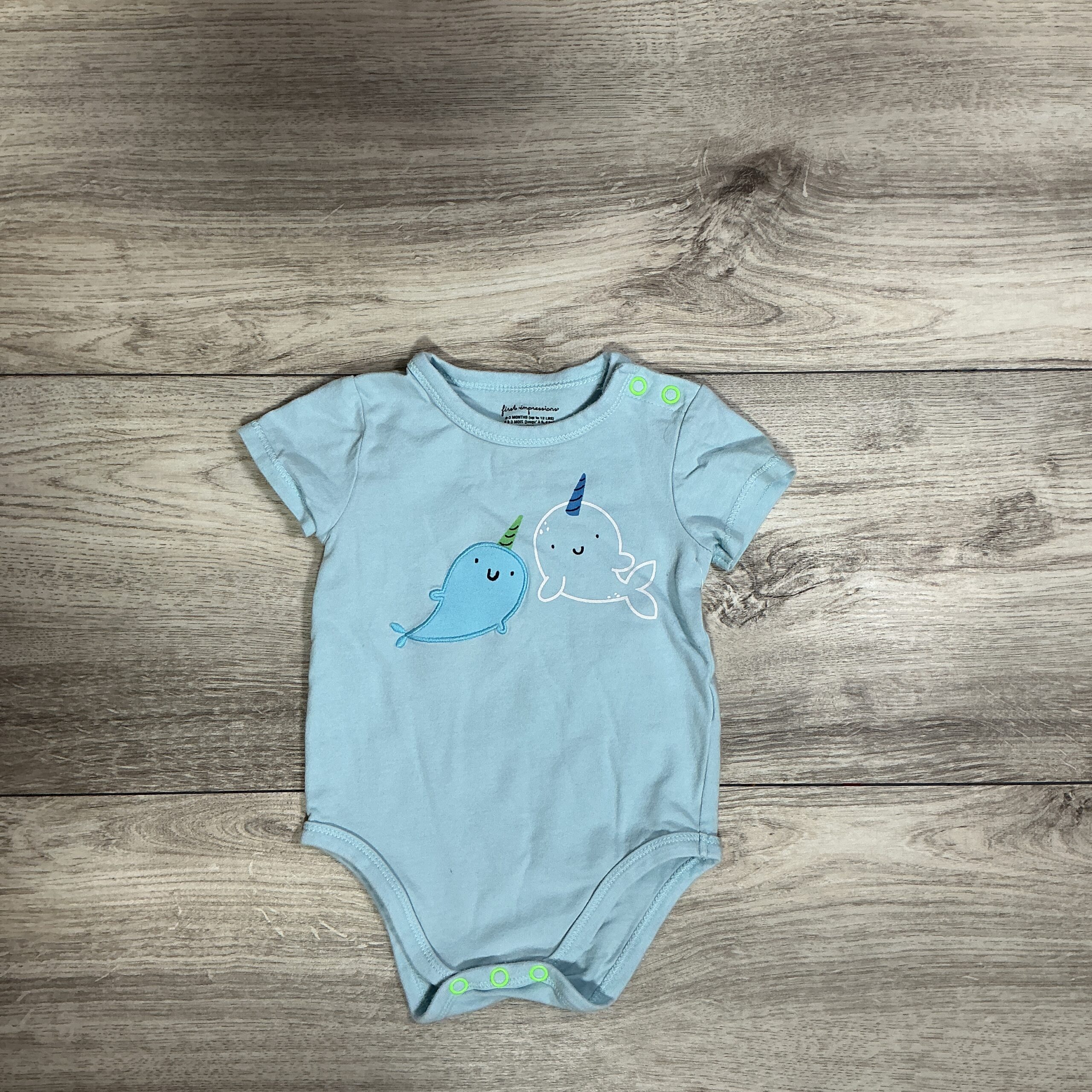BOYS - 0/3 Month - Onesie
