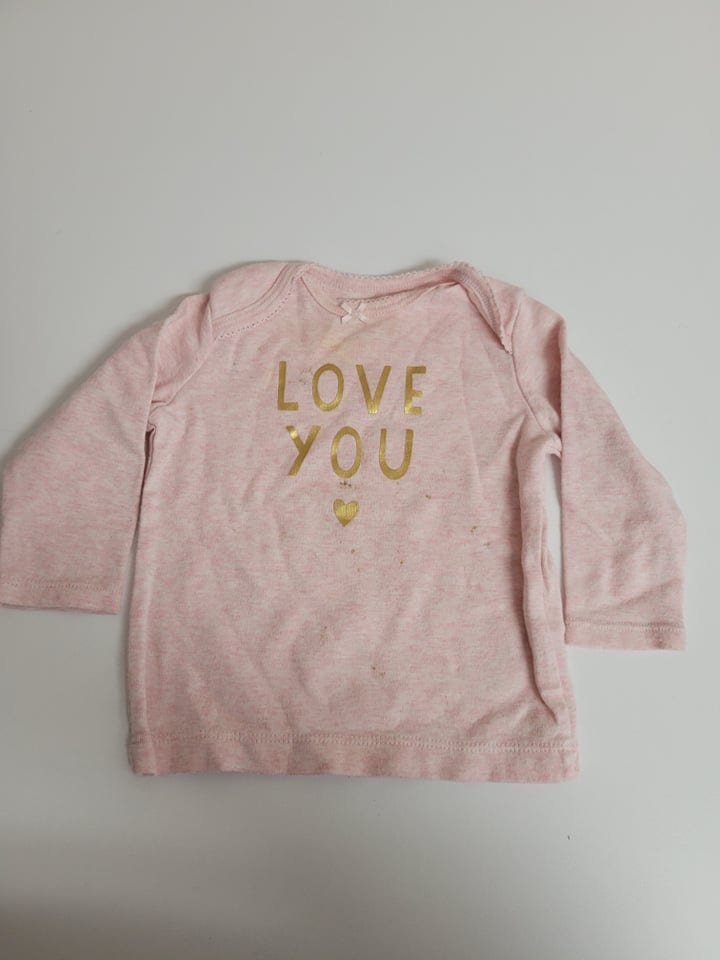 GIRLS - #855- 6 Months - Shirt - Play Clothes Condition