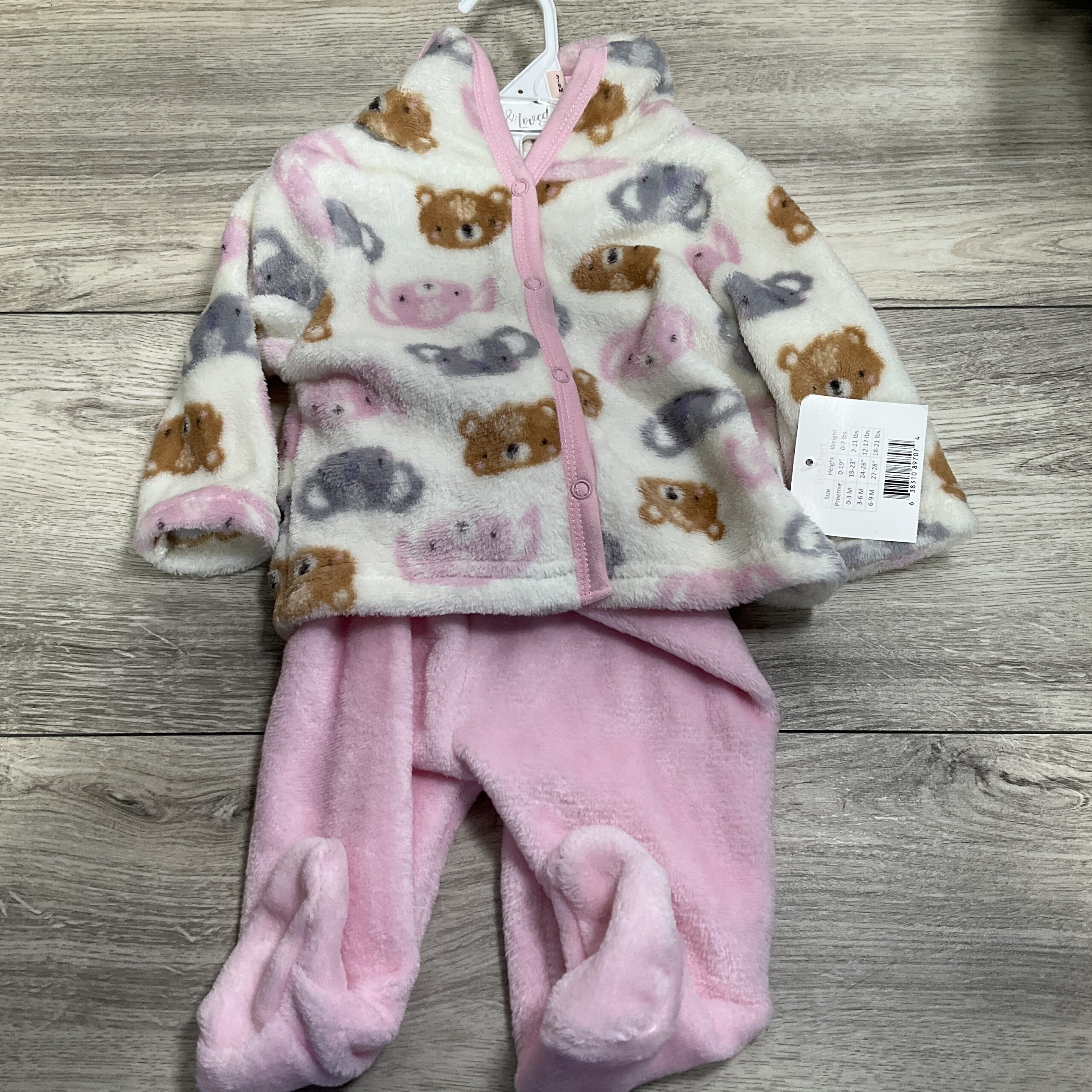 GIRLS - 3/6 Month - Outfit - NEW