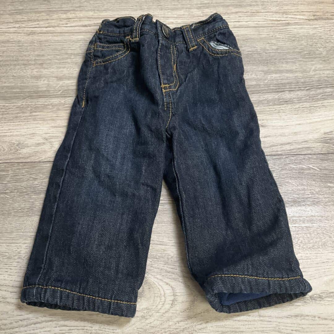 BOYS - 3/6 Months - Jeans - Fleece Lined