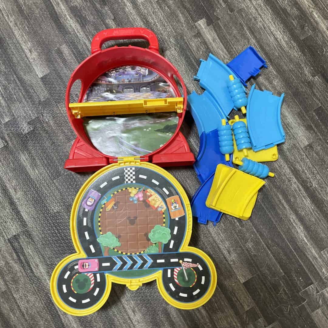 Mickey Mouse Portable Train Set