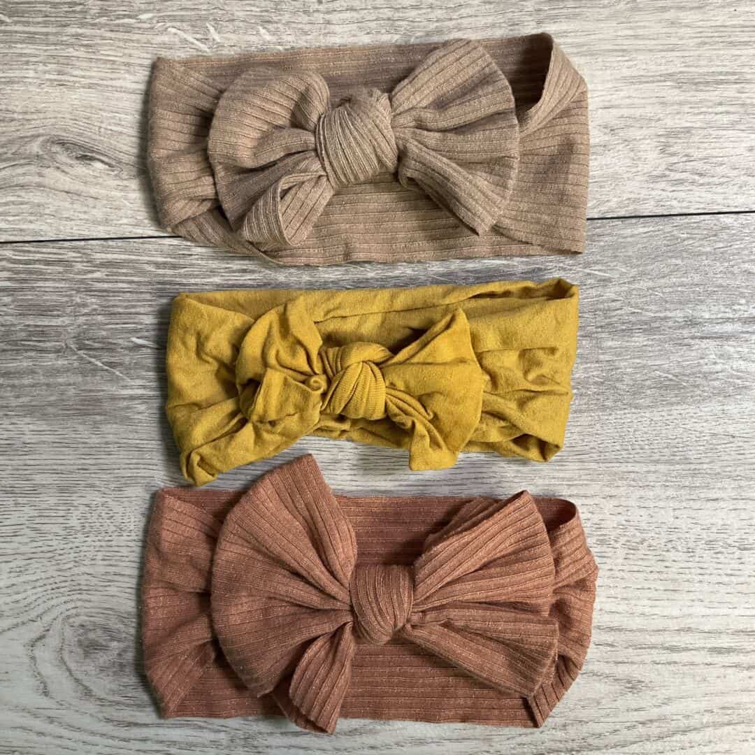 GIRLS – 0/6 Months – Headband Bows