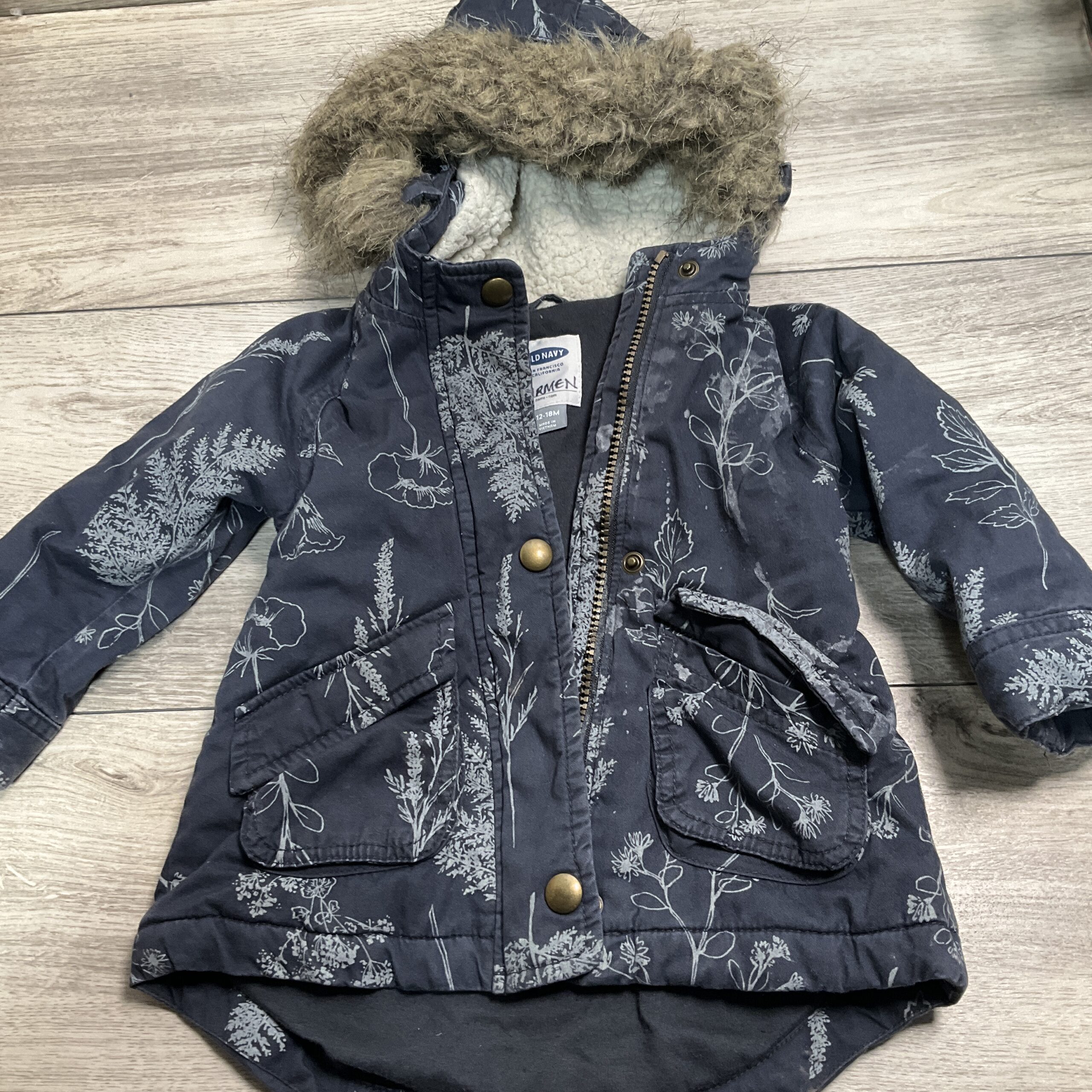 BOYS - 12/18 Month - Utility Jacket