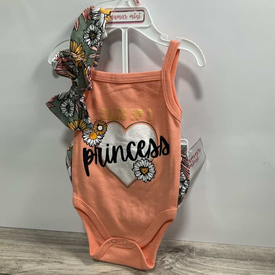 GIRLS - 3/6 Month - New Outfit