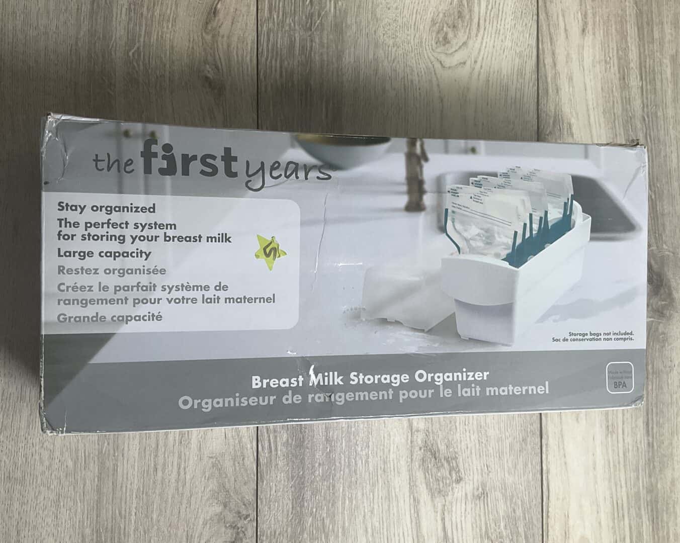 The First Years Breast Milk Storage Organizer - NEW