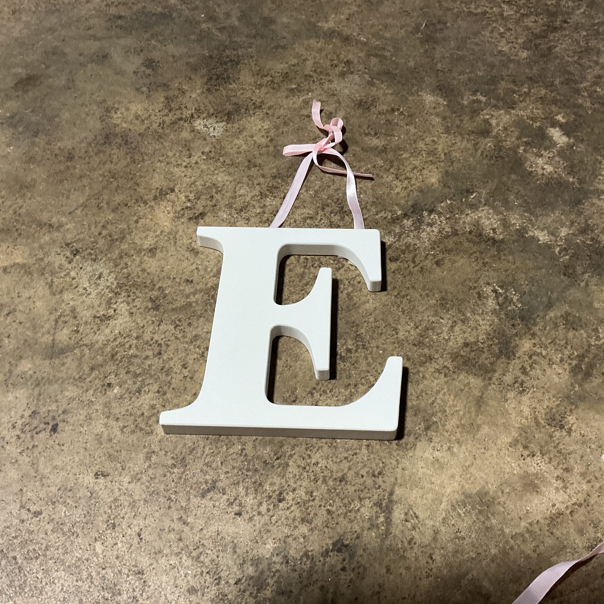 Letter E Decor