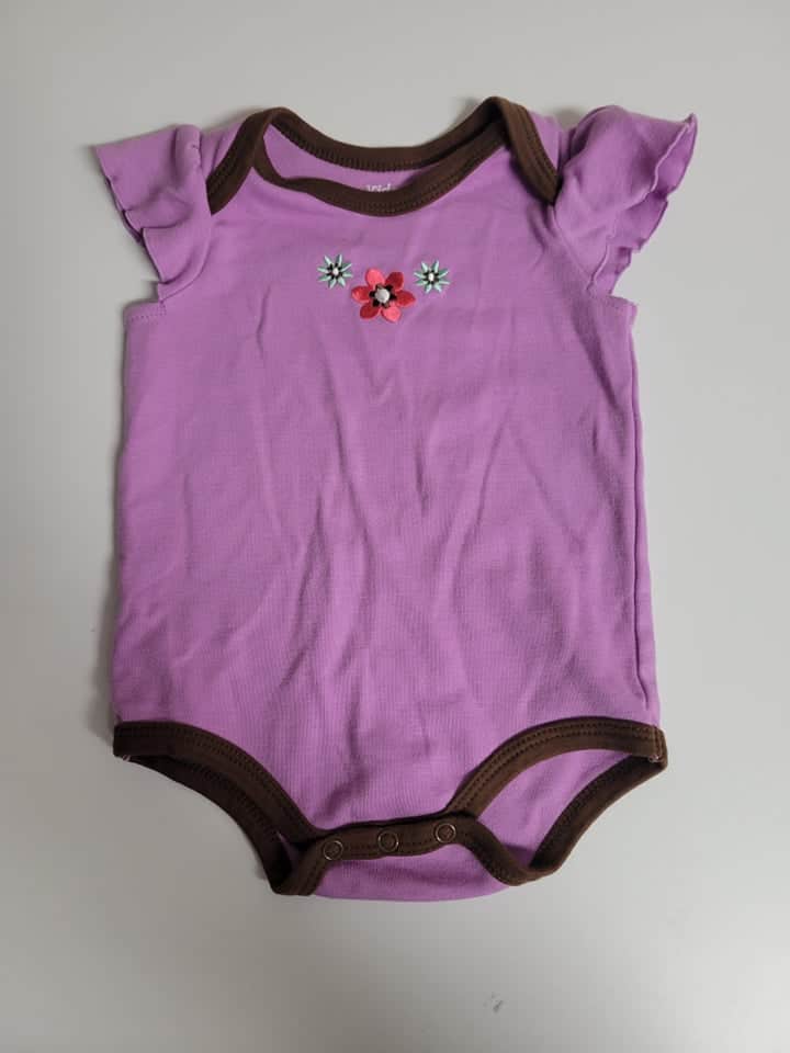 GIRLS - #1073 - 3/6 Months - Onesie - Play Clothes Condition
