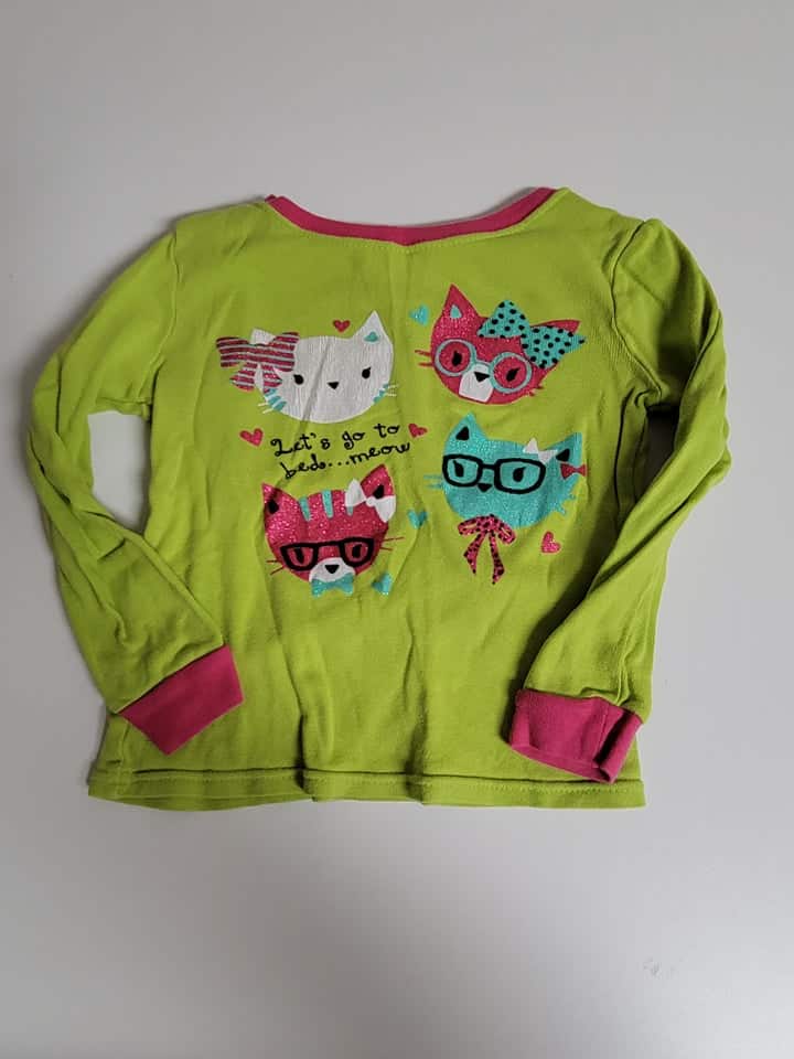 GIRLS - #163 - Size 4 - PJ Top - Play Clothes Condition