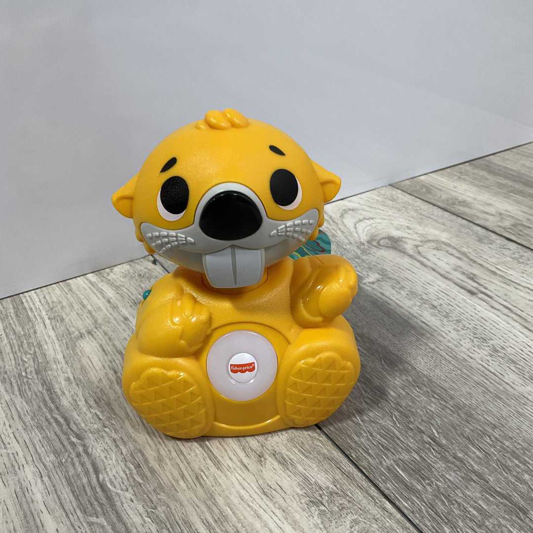 Fisher-Price Baby Learning Toy Linkimals Boppin’ Beaver