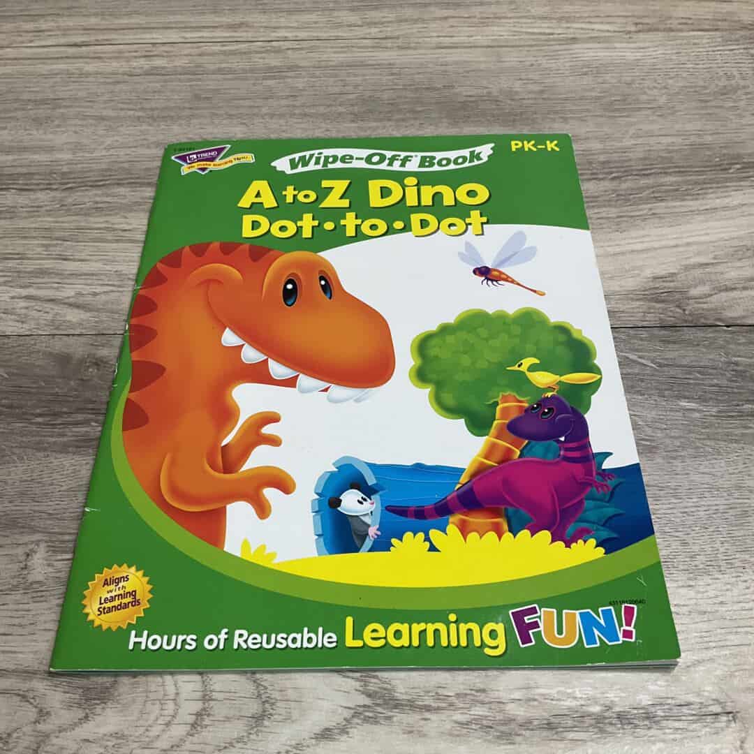A-to-Z Dino Dot-To-Dot