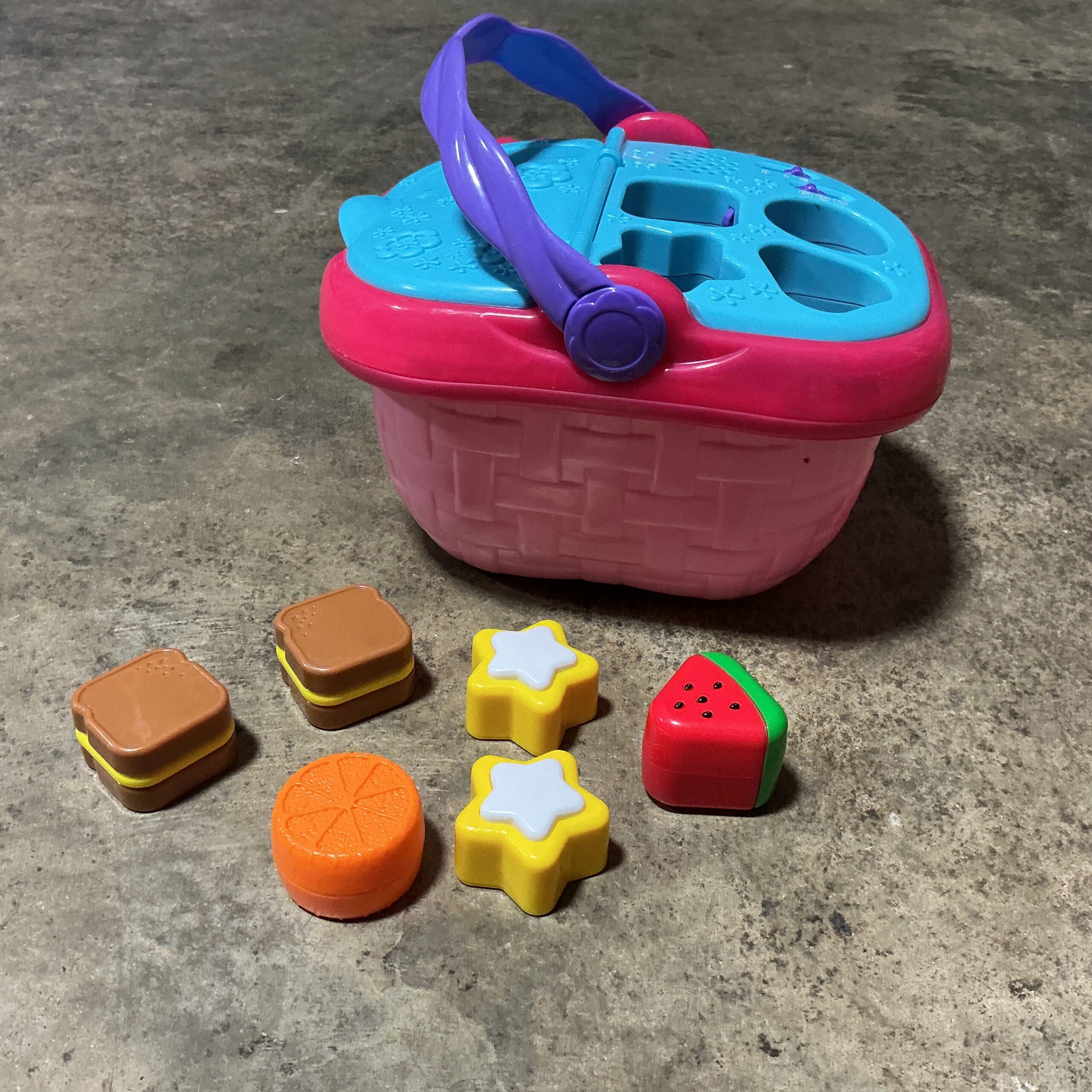 LeapFrog Shapes and Sharing Picnic Basket, Missing Pieces