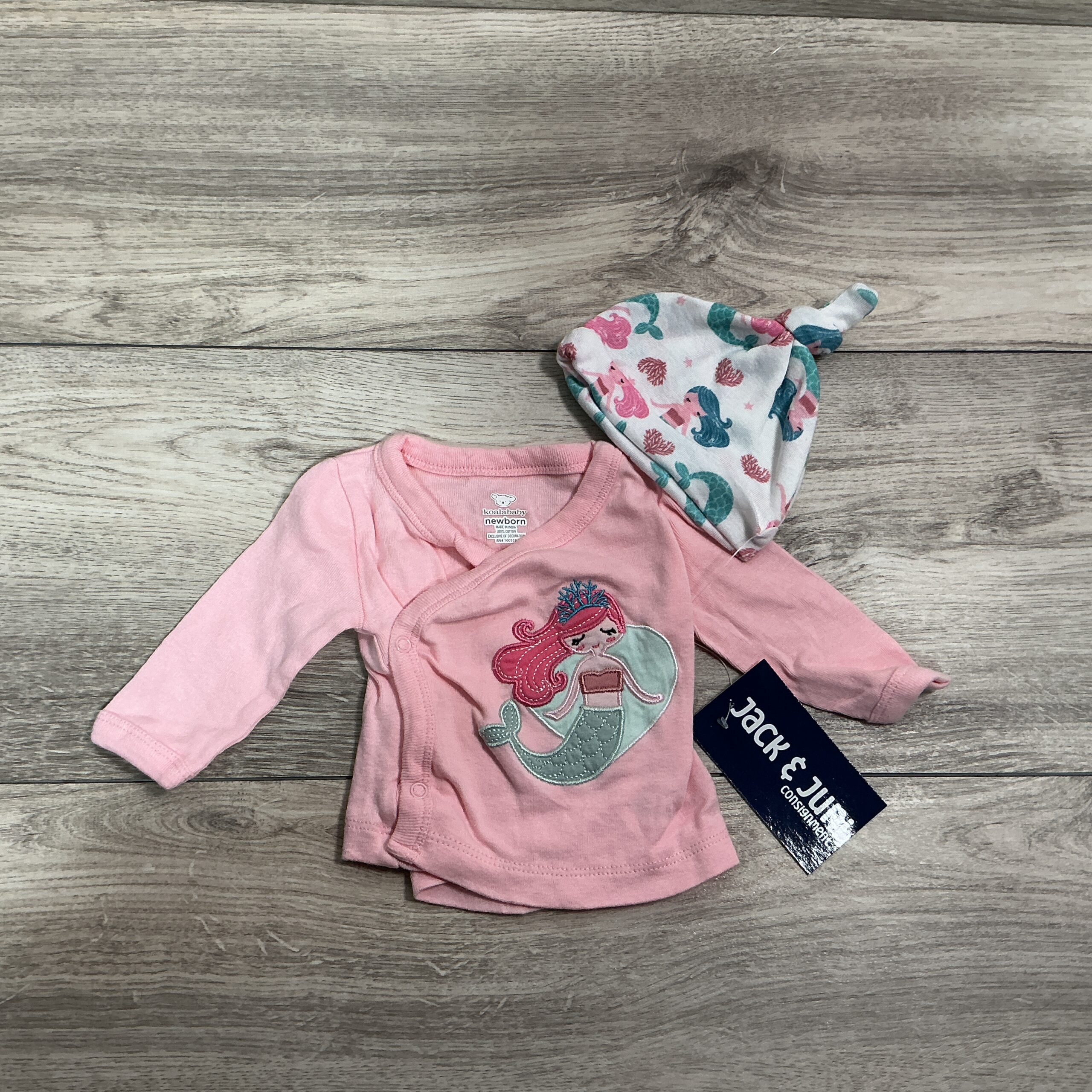 GIRLS - Newborn - Shirt and Hat