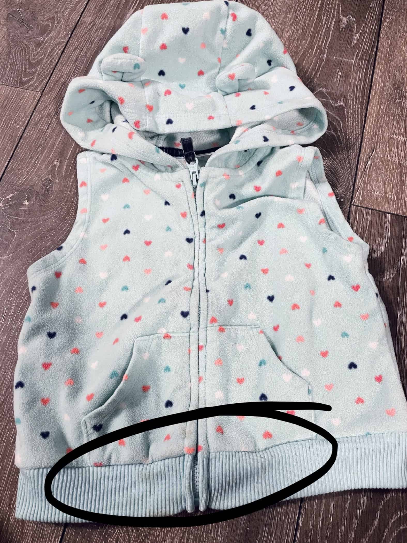 GIRLS - #2047 - 18 Months - Fleece Vest
