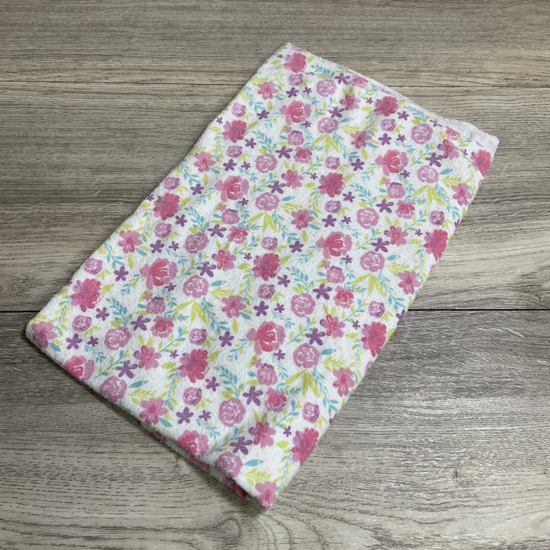Pink, Blue, Purple, Green Receiving Blanket