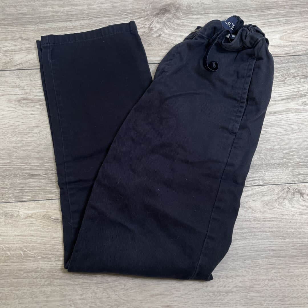 BOYS - Size 10 - Navy Dress Pants (Slightly Worn Knees)
