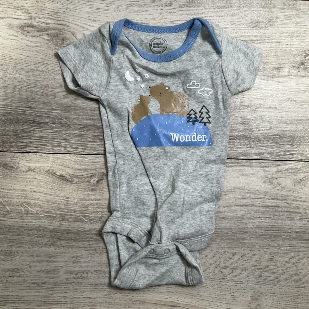 BOYS - 3/6 Month - Onesie