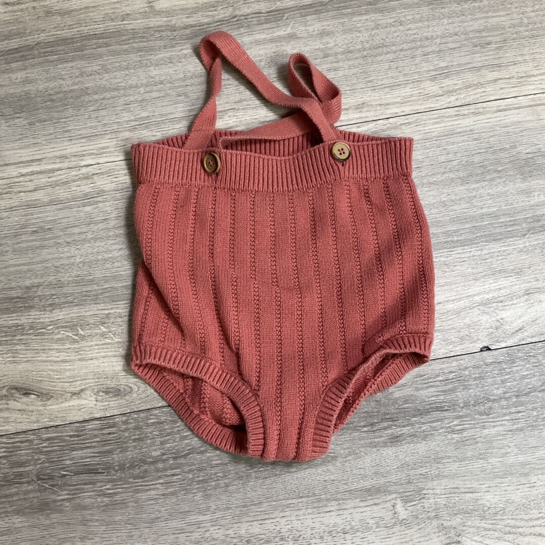 GIRLS - 18 Months - Cable Knit Onesie