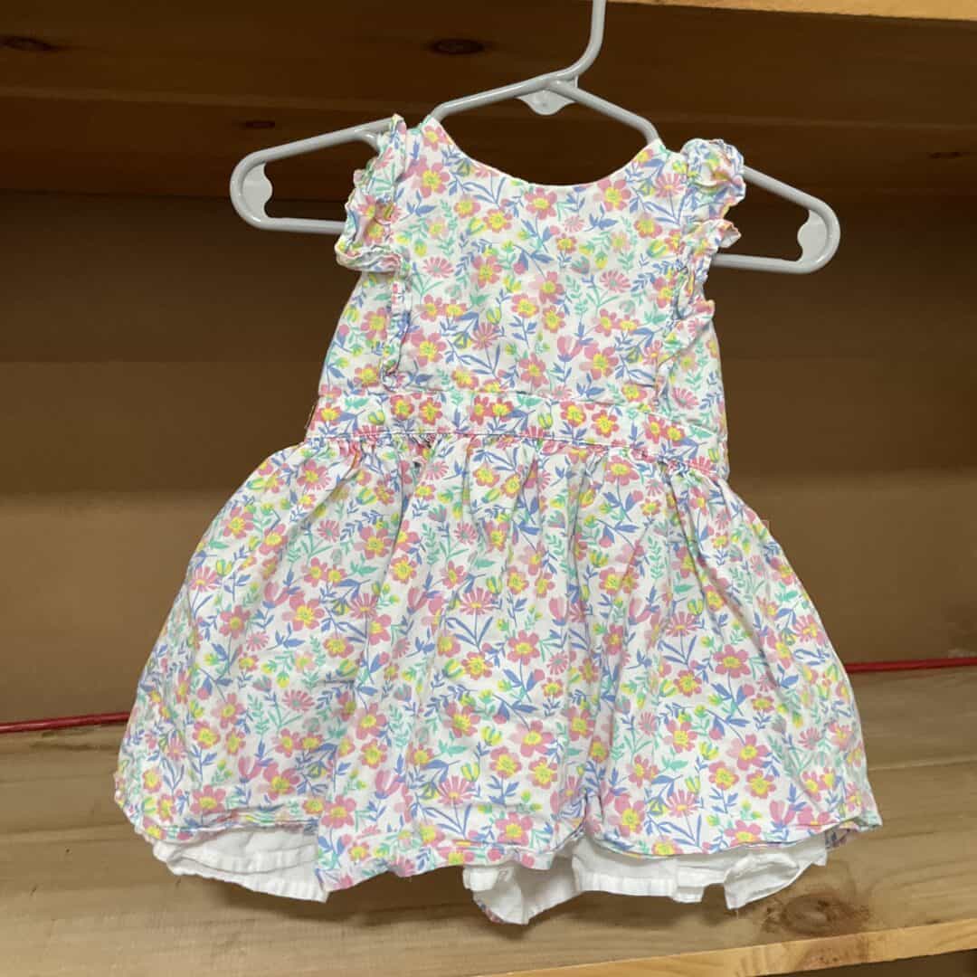 GIRLS - 6/9 Month - Dress with Bloomers