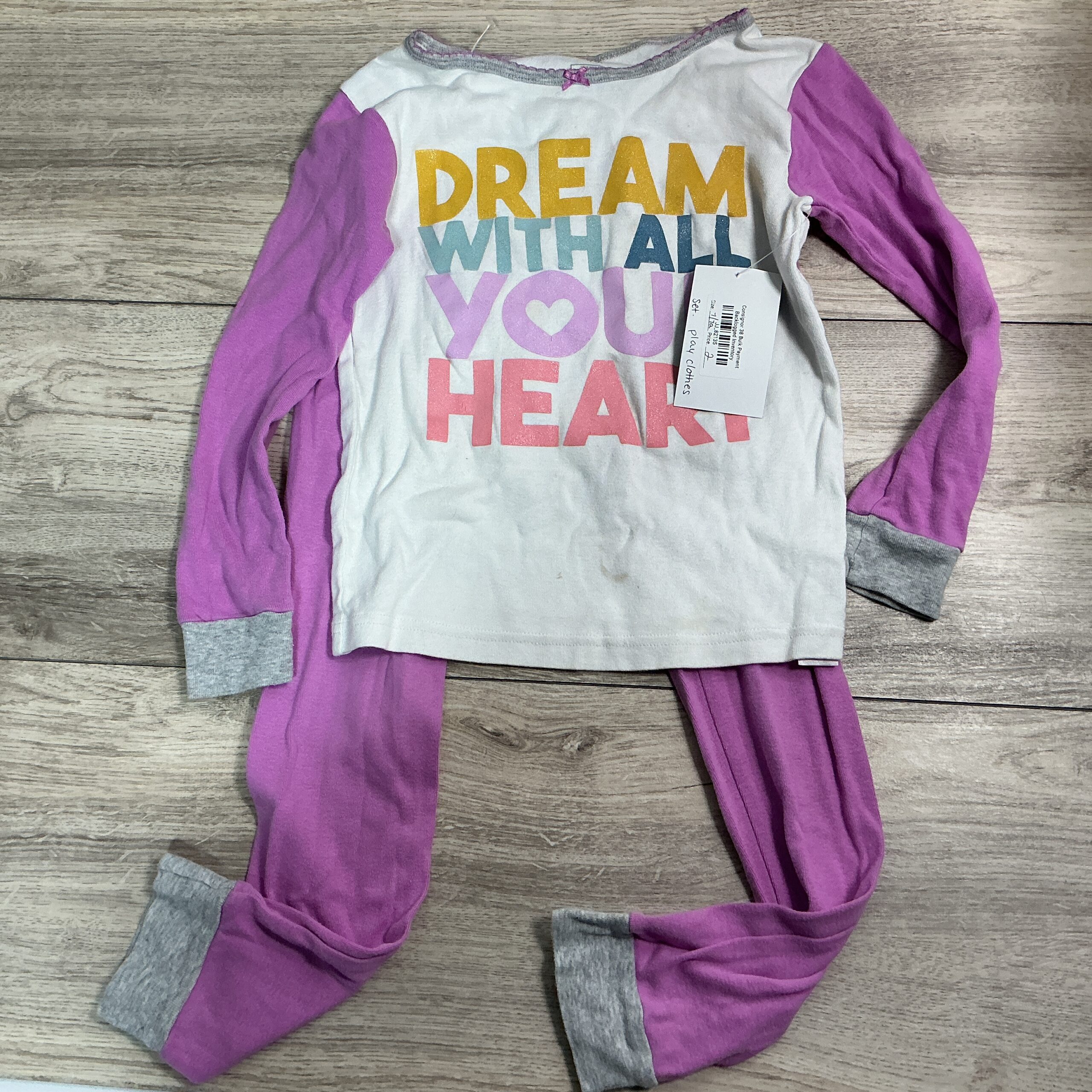 GIRLS - Size 7 - PJs - Play Clothes