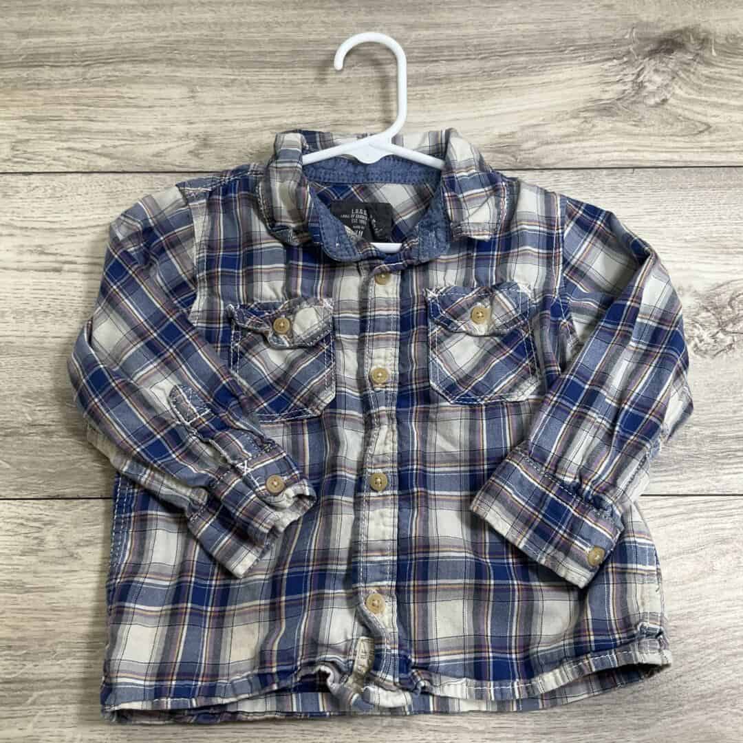 BOYS - 12/18 Month - Button Down Shirt