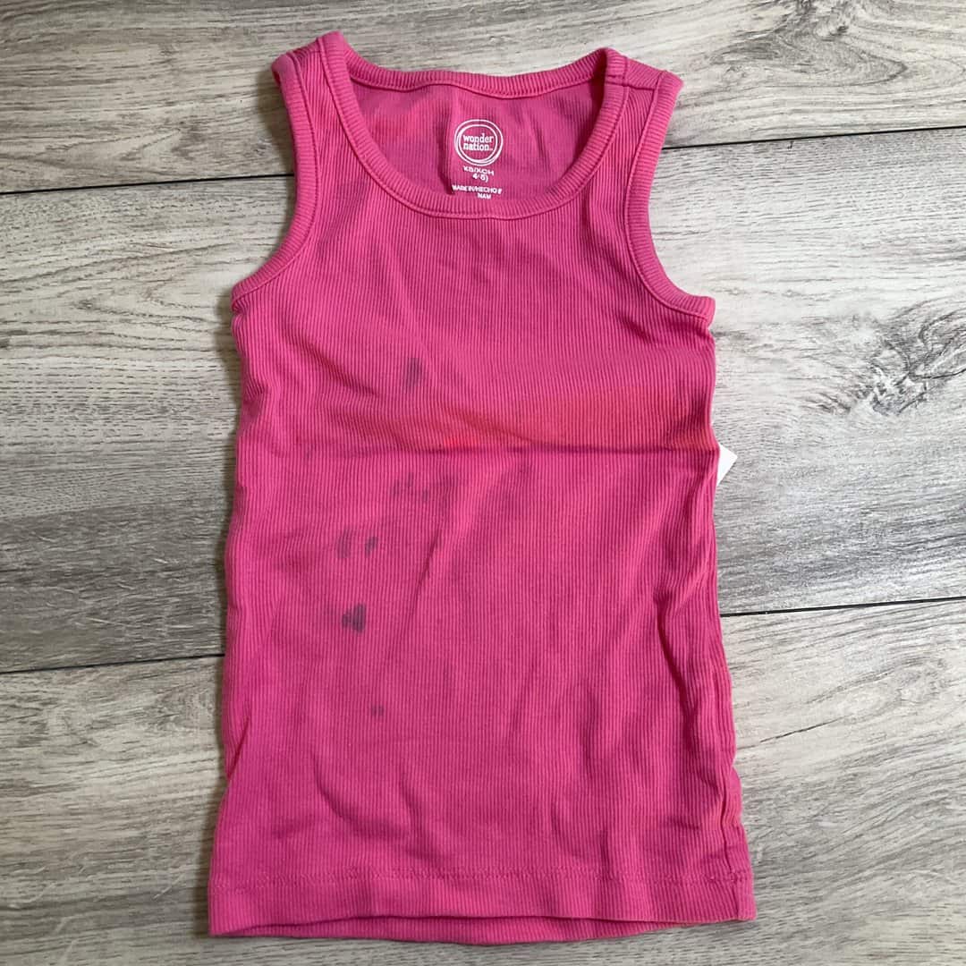 GIRLS - Size 4/5 - Tank - Heavy Play Clothes