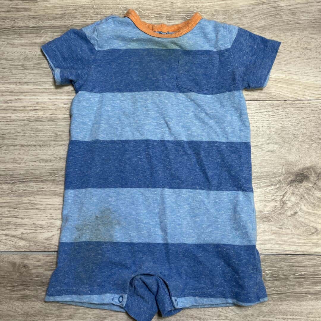 BOYS - 6/12 Months - Romper - HEAVY Play Clothes Condition